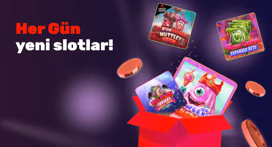 Her Gün yeni slotlar: kutudan çıkan slot oyunu kartları