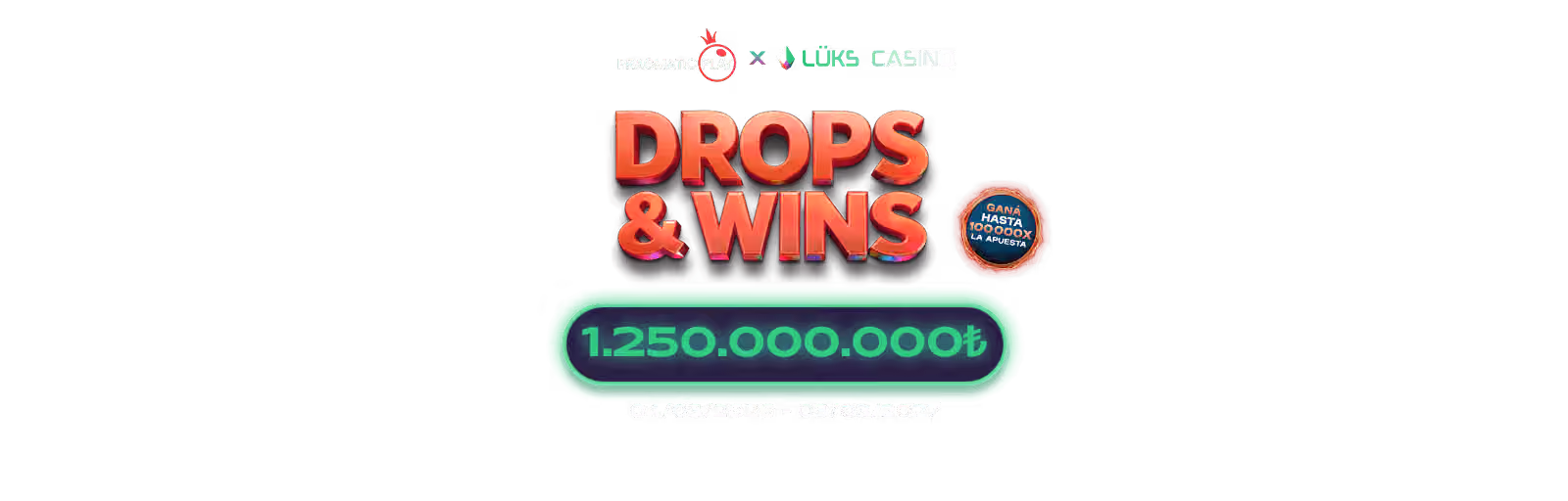 Pragmatic Play Drops and Wins yazısı ve altın çan