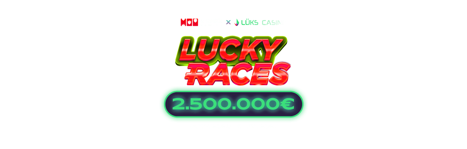 3 Oaks Lucky Races yazısı ve ödül havuzu