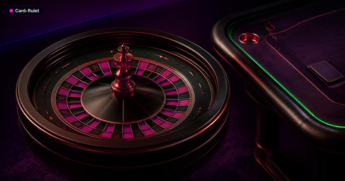 Lüks Casino canlı rulet masası